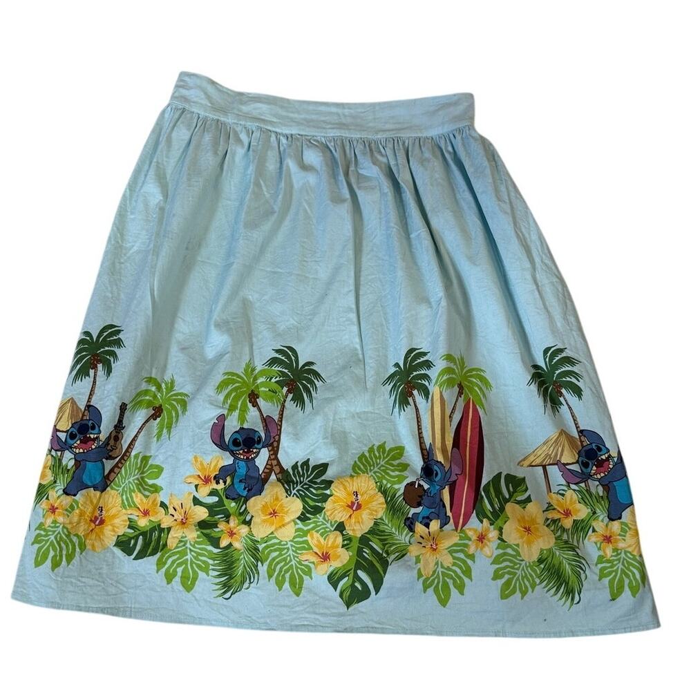 Disney Hot Topic Lilo & Stitch Skirt Women's XL Retro Circle $48